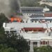 दक्षिण अफ्रिकाको संसद् भवनमा आगलागी