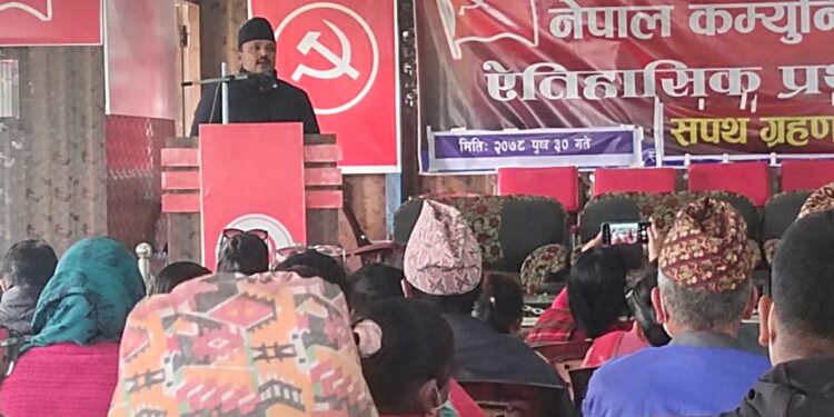 दमक नगरमा ईन्चार्ज र सह इन्चार्जमा गौतम र बस्नेत ।