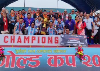 दमक गोल्डकपको उपाधी मनाङ मस्र्याङ्दी क्लबलाई
