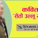 सेतो उल्लू र रात (कविता)