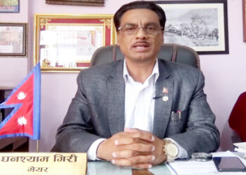चन्द्रागिरी नगरपालिकाको मेयरमा पुनः घनश्याम गिरी विजयी