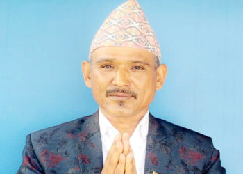कमल-५ को अध्यक्षमा गठबन्धनका तर्फबाट विष्ट विजयी