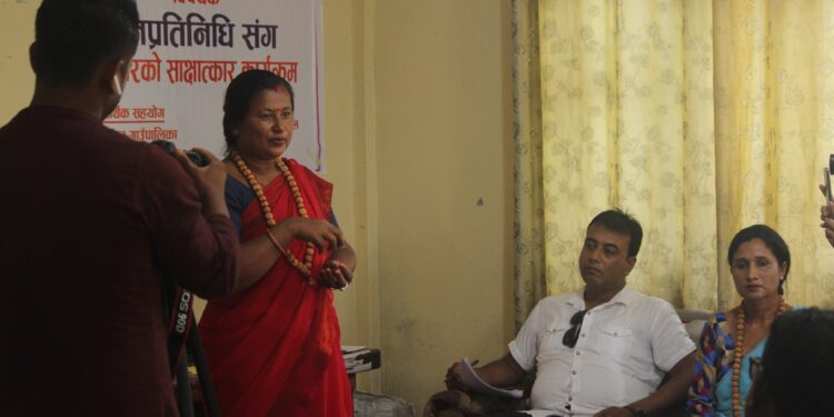 गौरीगन्ज गाउँपालिकामा नयाँ बजेट र अवको प्राथमिकता विषयक जनप्रतिनिधिसँग पत्रकारको साक्षात्कार कार्यक्रम सम्पन्न