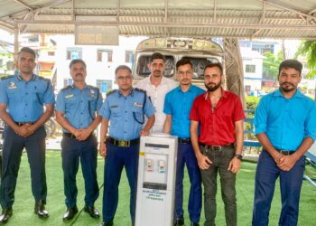 दिपज्योति सहकारीद्धारा ईलाका प्रहरी कार्यालय दमकलाई वाटर हिस्पेन्चर हस्तान्तरण