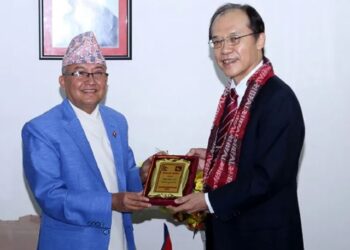 प्रमुख आयुक्त र जापानी राजदूतबीच भेटवार्ता