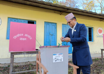 अध्यक्ष तिमिल्सिनाद्वारा मतदान