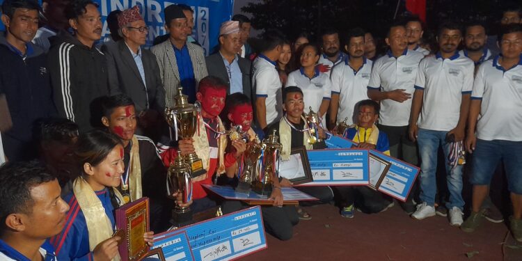 झापाको दमकस्थित इन्देणी तालमा साहसिक खेल सम्पन्न