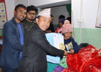 छथर गाउँपालिकाद्धारा नवजात शिशु स्वागत उपहार कार्यक्रम २०७९ सुरु