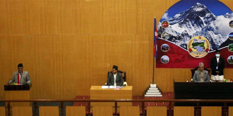 प्रदेश सरकारलाई विश्वासको मत