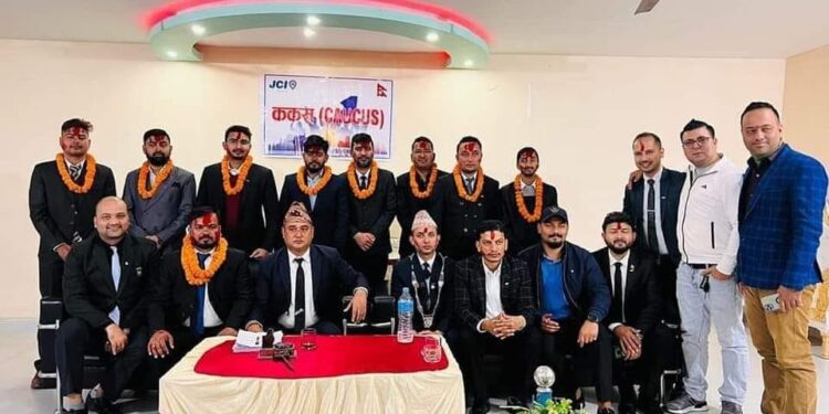 दमक जेसीज वर्ष २०२३ को अध्यक्षमा अग्रवाल