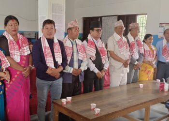 हिमालय माबिमा शिक्षक २जना प्रतिनिधि सहित ९जनाको बिधालय ब्यबस्थापन समिती गठन ।