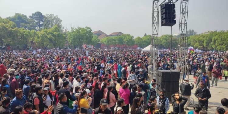 इस्टर महोत्सव काठमाडौँमा जनसागर ओर्लियो