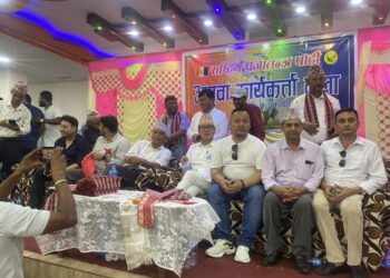 दमकमा राप्रपाको अगुवा कार्यकर्ता भेला सम्पन्न, दर्जनौं युवाहरु राप्रपामा प्रवेश