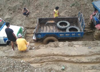दमक रविको सडकको दुरावस्था