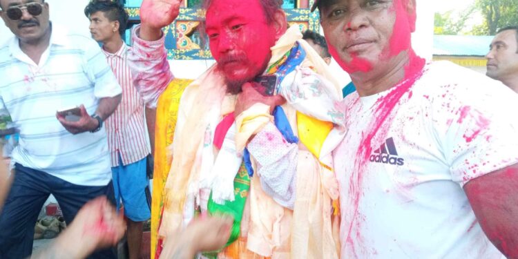 बेल्डॅागी शरणार्थी शिविर व्यवश्थापन समिती सचिवमा पुर्व सचिव समेत रहेका सॅचहॅाग सुब्बा विजयी ।