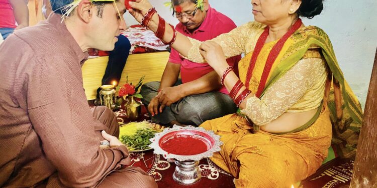 बाँकेमा मुस्लिम समुदायका अगुवाहरुले यसरी मनाए दसैँ