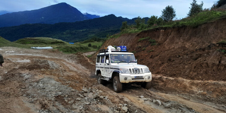 सुकेटार– काफ्लेपाटी सडकखण्ड : कालोपत्र गर्ने काम अलपत्र