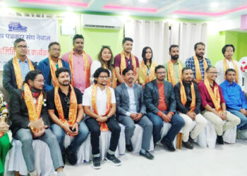 झापामा चलचित्र पत्रकार सङ्घ नेपालको शाखा गठन, अध्यक्षमा तिवारी
