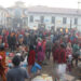 दिवङ्गत पितृको सद्गतिको कामना गर्दै शिवालयमा शतबीज छरियो
