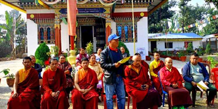 भुटानी शरणार्थी शिविरमा ५० लामा गुरुहरुद्धारा कान्जुर पुजा आराधना गरिने