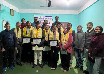गौरादह जेसिज वर्ष-२०२४ को अध्यक्षमा थापा निर्वाचित