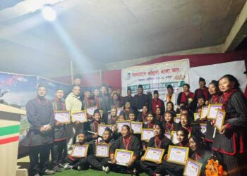 चित्तपोल सिमल्टार बाँसुरी बाजा खलःका ३९ जना प्रशिक्षित