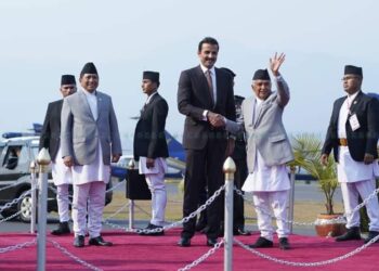 कतारका राजा आज नेपालको २दिने राजकिय भ्रमणमा ।