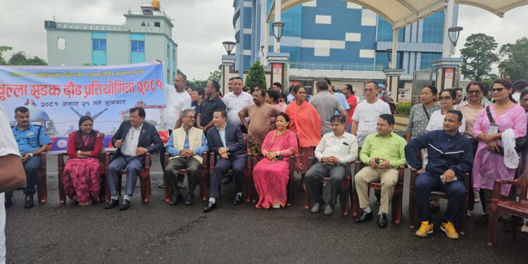 दमकमा खुल्ला दौड प्रतियोगिता सम्पन्न ।