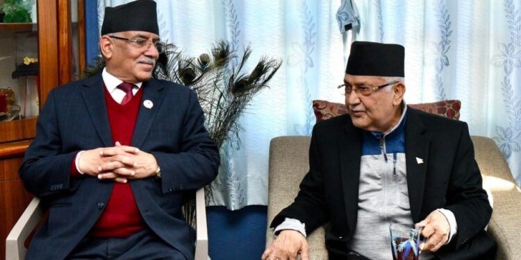 राजिनामाको प्रसंगमा,संविधान चलाउन खोजेको हो (प्रचन्ड )