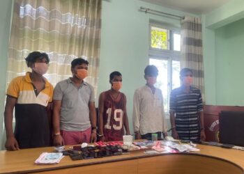 अभौतिक मुद्रा प्रयोग कारोबारमा संलग्न  ६ जना ब्यक्तिहरु पक्राउ  ।