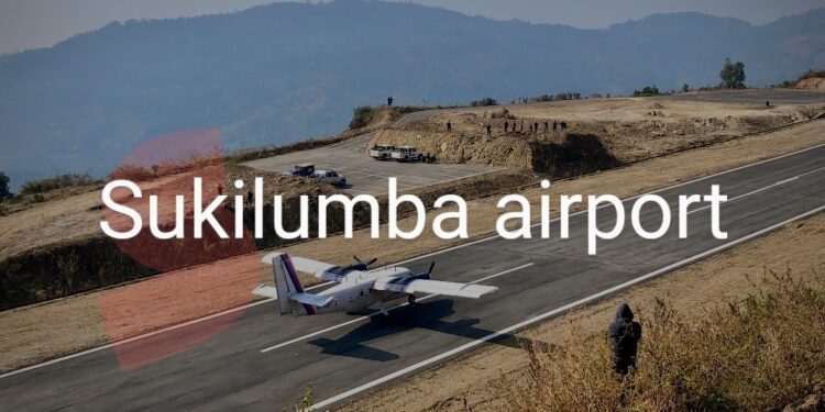 सुकिलुम्बा फाल्गुनन्द विमान स्थल बिहिबारदेखी संचालनमा आउदै ।