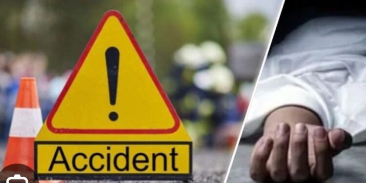 विग्रिएको ट्रक मर्मत गर्ने क्रममा च्यापिएर ट्रक चालकको मृत्यु  ।