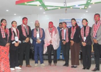 कमलनगर जेसीज वर्ष २०२५ को अध्यक्षमा जेसी भिम अधिकारी निर्वाचित  ।