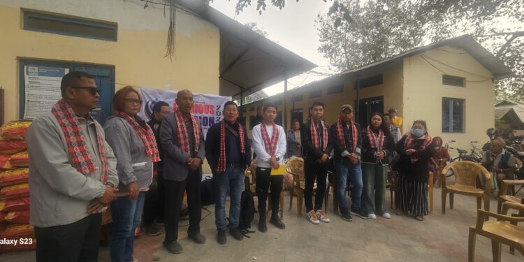 बेल्डाङ्गिमा रहेका भुट्निज शरणार्थीहरुका लागि आयो यति धेरै खाद्दन्न राहत सामाग्री ।
