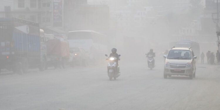 पोखरामा बढ्यो प्रदुर्शण, बन्यो देशकै प्रदूषित सहर ।