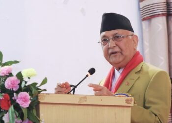 प्रतिगामी तत्वहरू सल्बलाएका बेला तपाईंहरूको आन्दोलन उपयुक्त छैन ,प्रधान मन्त्री ।