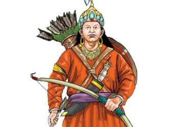 थम्बू जाती समुदायका हुन किॅरॅाती राजा यलम्बर ।