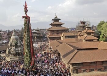 रातो मच्छीन्द्रनाथको रथयात्रा आजदेखी शुरु हूदै ।
