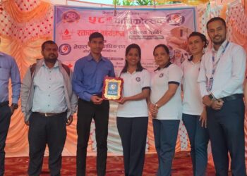नेपाल बिमा प्राधीकरणको ५८औ बार्षिकोत्सवको अवसरमा रक्तदान तथा स्वास्थ्य शिविर सम्पन्न ।
