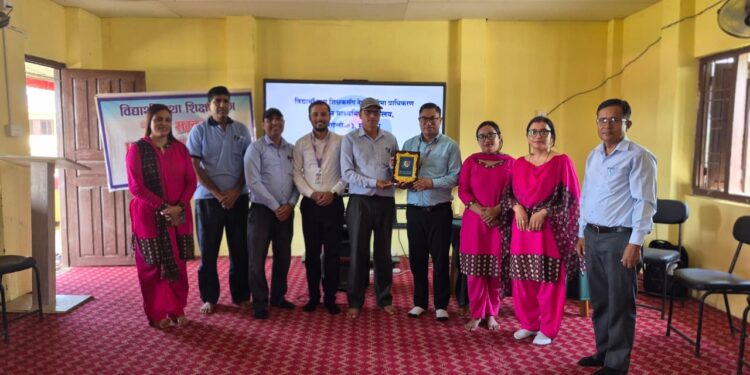बिमा छलफल तथा अन्तरकृया कार्यक्रम मोरगॅको रॅगेली रत्न माध्यमिक बिधालयमा सम्पन्न ।